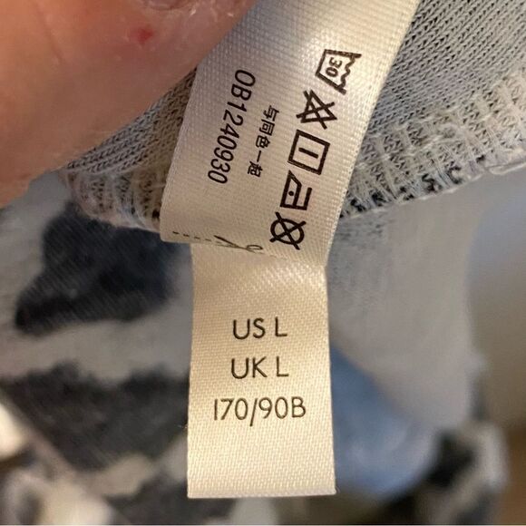 FP Movement by Free People Where The Wind Blows Jacquard Shorts cotton pull on L - Picture 8 of 11